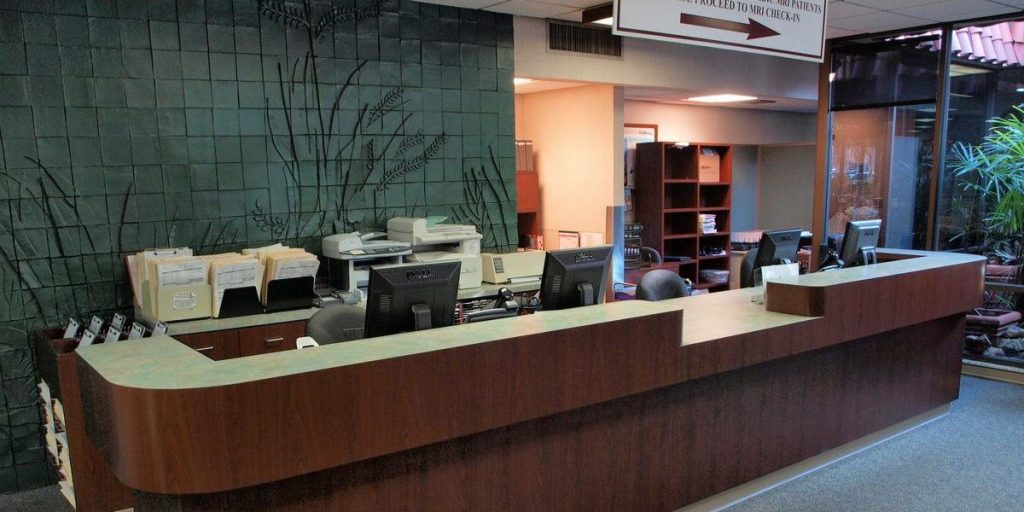 Winter Park Commercial General Contractor - Medical Reception Desk
