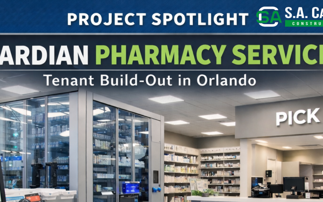 Project Spotlight: Successful Completion of Guardian Pharmacy Services Tenant Build-Out in South Orlando